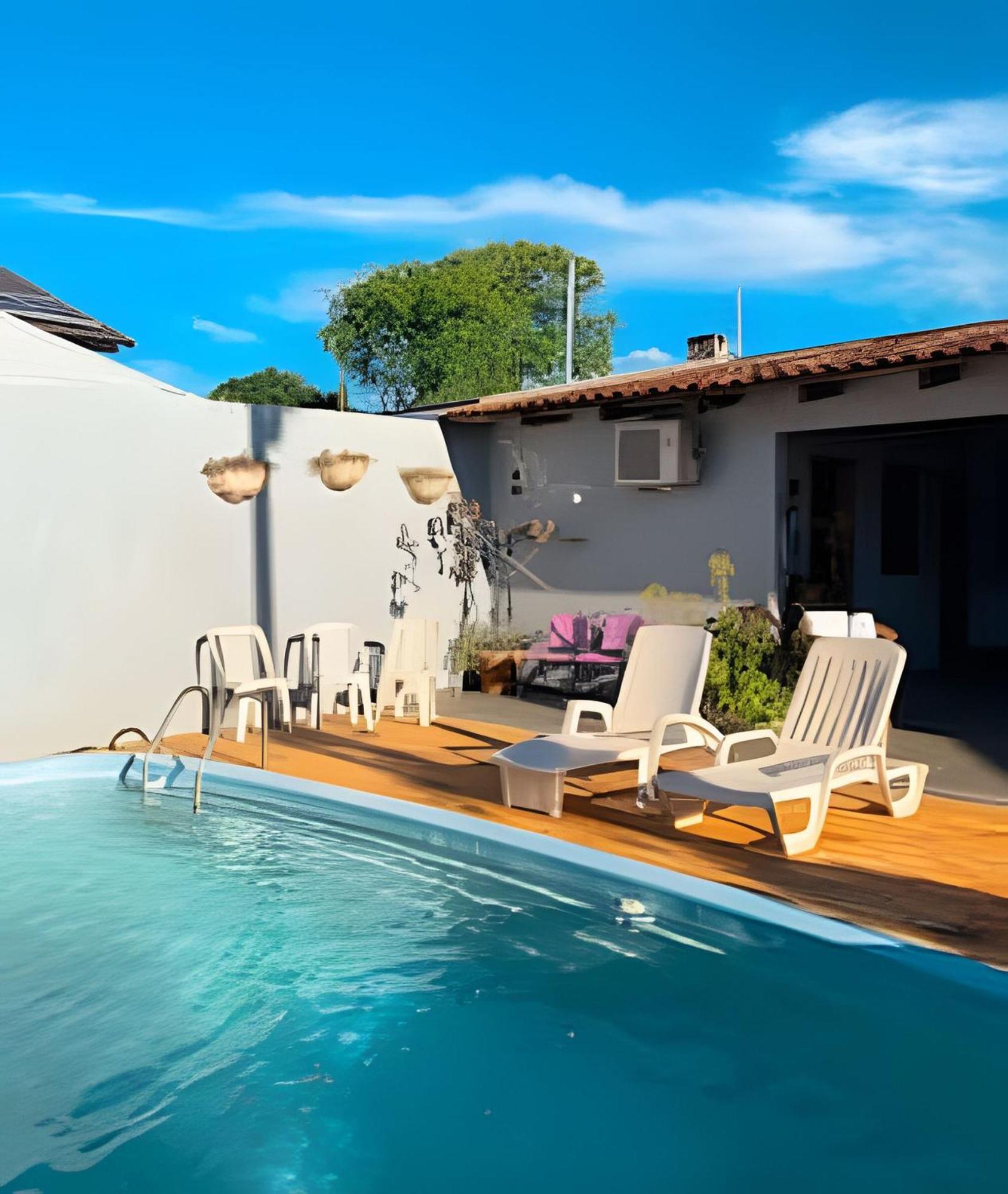 Casa Com 3 Suites E 1Quarto Piscina Ar Para 10 Hospedes 포스두이구아수 외부 사진